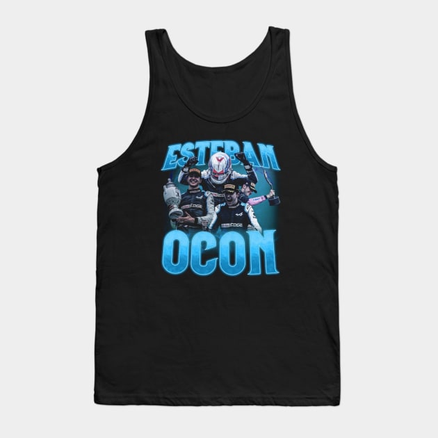 Esteban Ocon Champion Tank Top by lavonneroberson